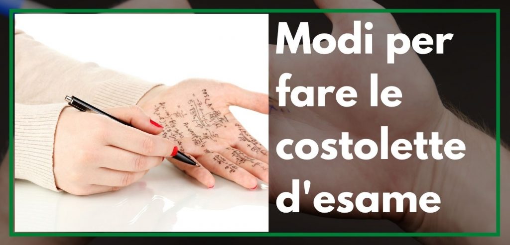 Modi per fare le costolette d'esame
